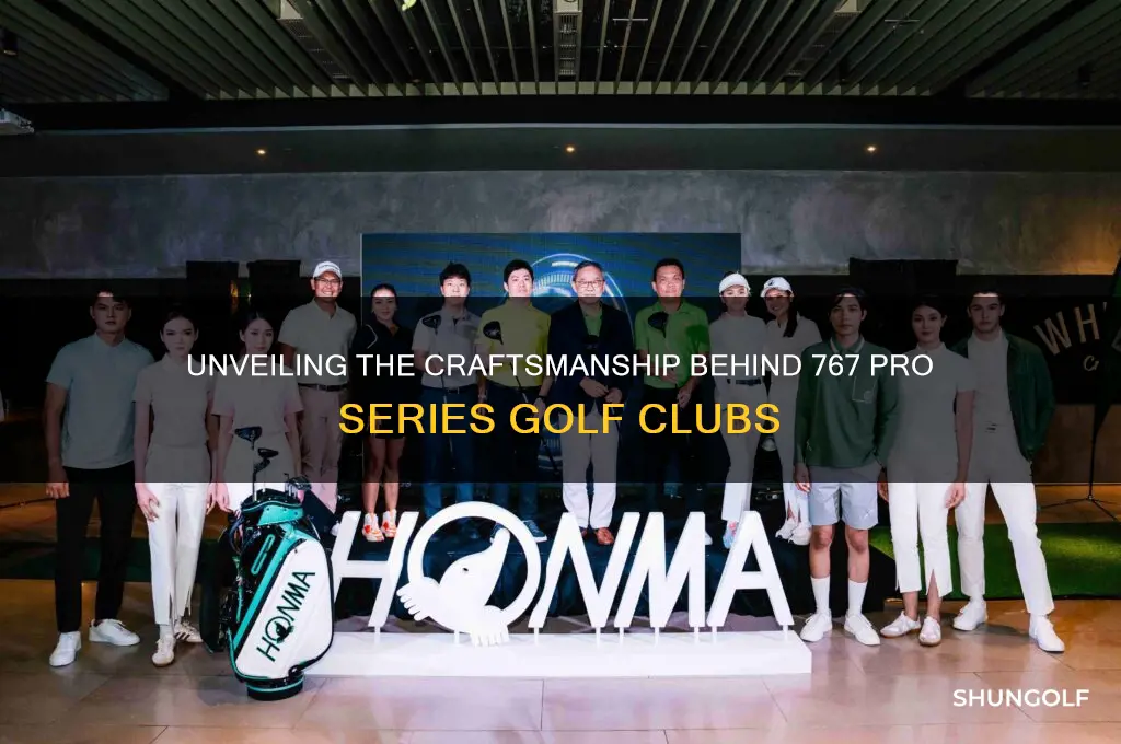 who makes 767 pro series golf clubs