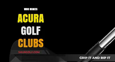 Unveiling the Manufacturer Behind Acura Golf Clubs: A Comprehensive Guide