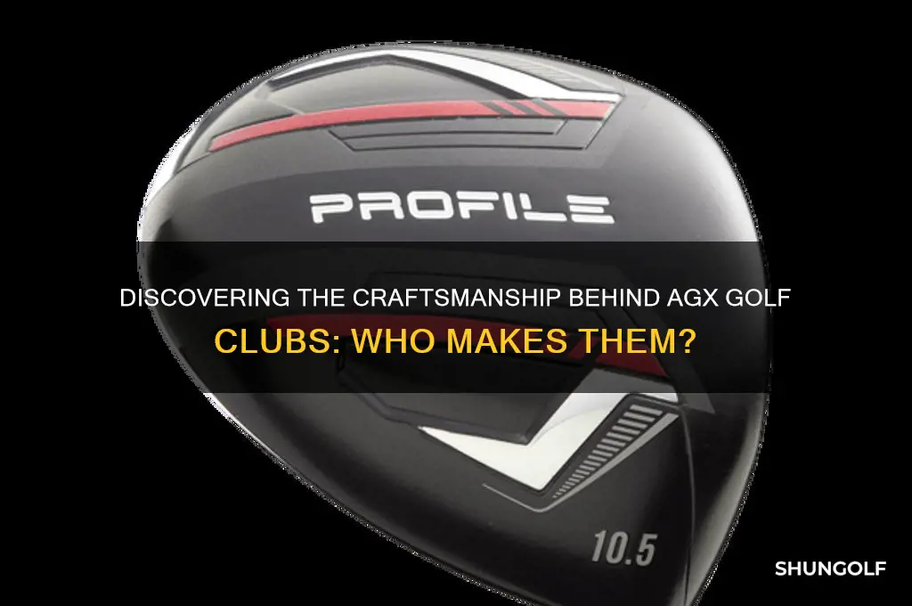 who makes agx golf clubs