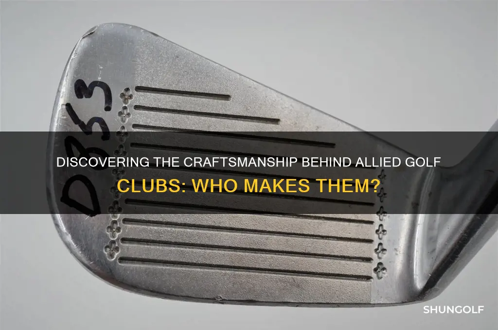 who makes allied golf clubs