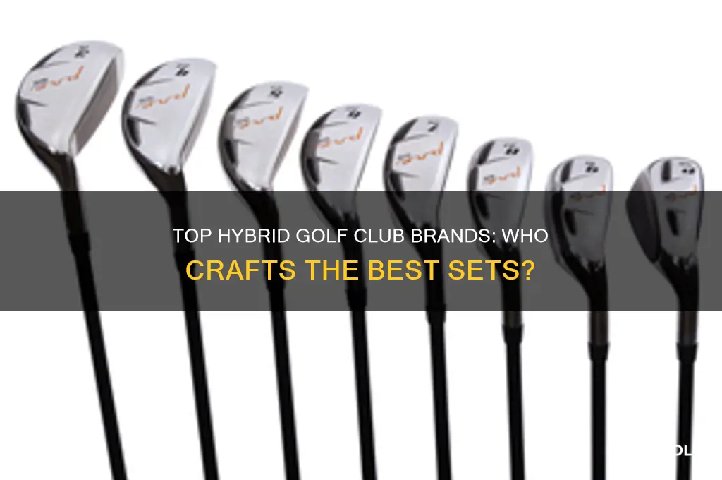 who makes best hybrid golf clubs