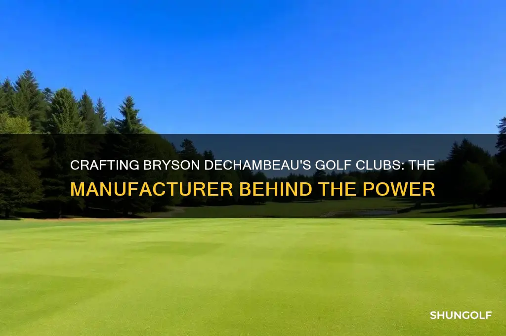 who makes bryson dechambeau