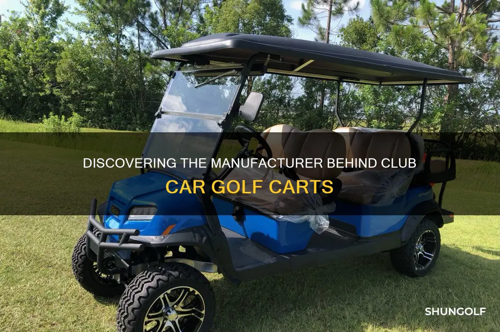 who makes club car golf carts