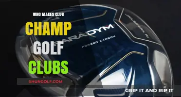 Who Crafts Club Champ Golf Clubs: Unveiling the Manufacturer