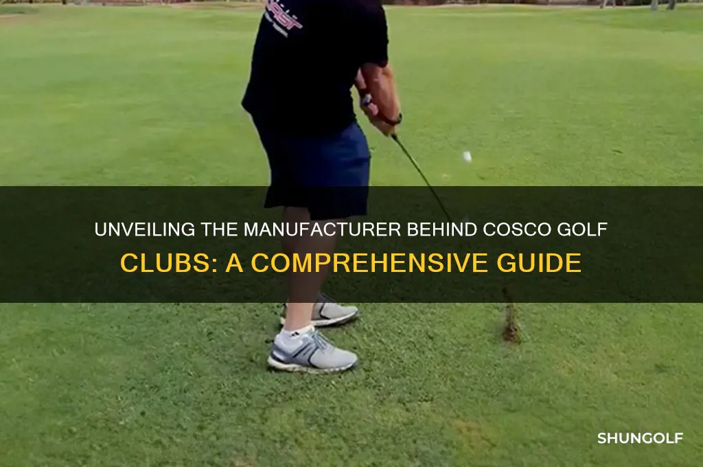who makes cosco golf clubs