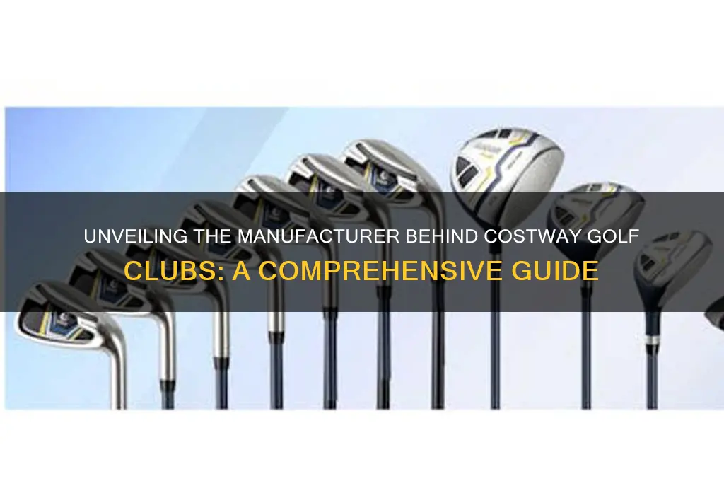 who makes costway golf clubs