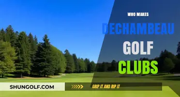 Who Crafts Dechambeau Golf Clubs: Unveiling the Manufacturer Behind the Power