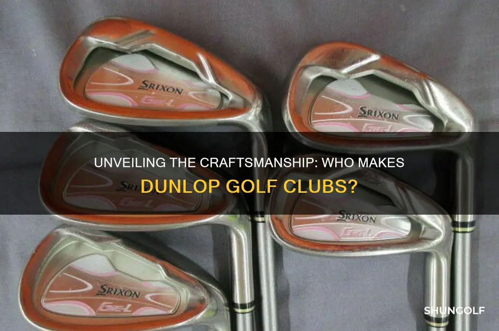 who makes dunlop golf clubs