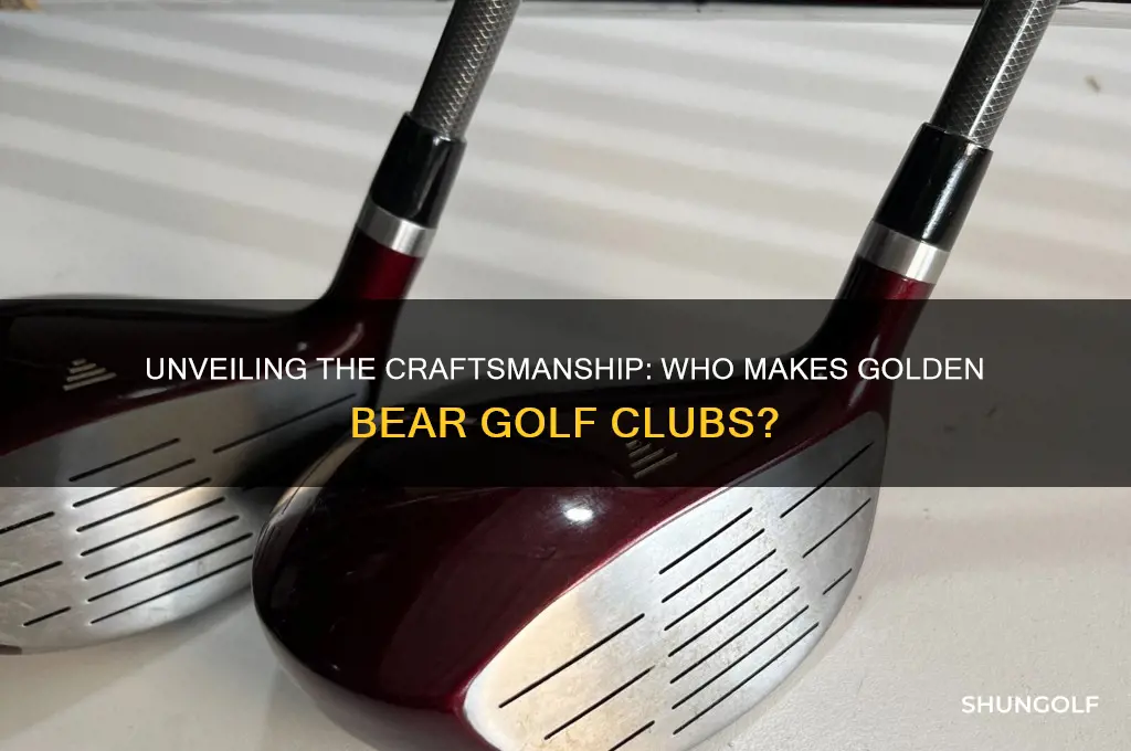 who makes golden bear golf clubs