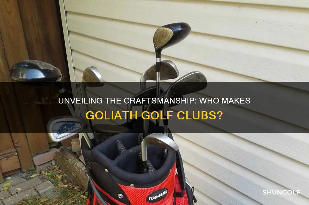 who makes goliath golf clubs