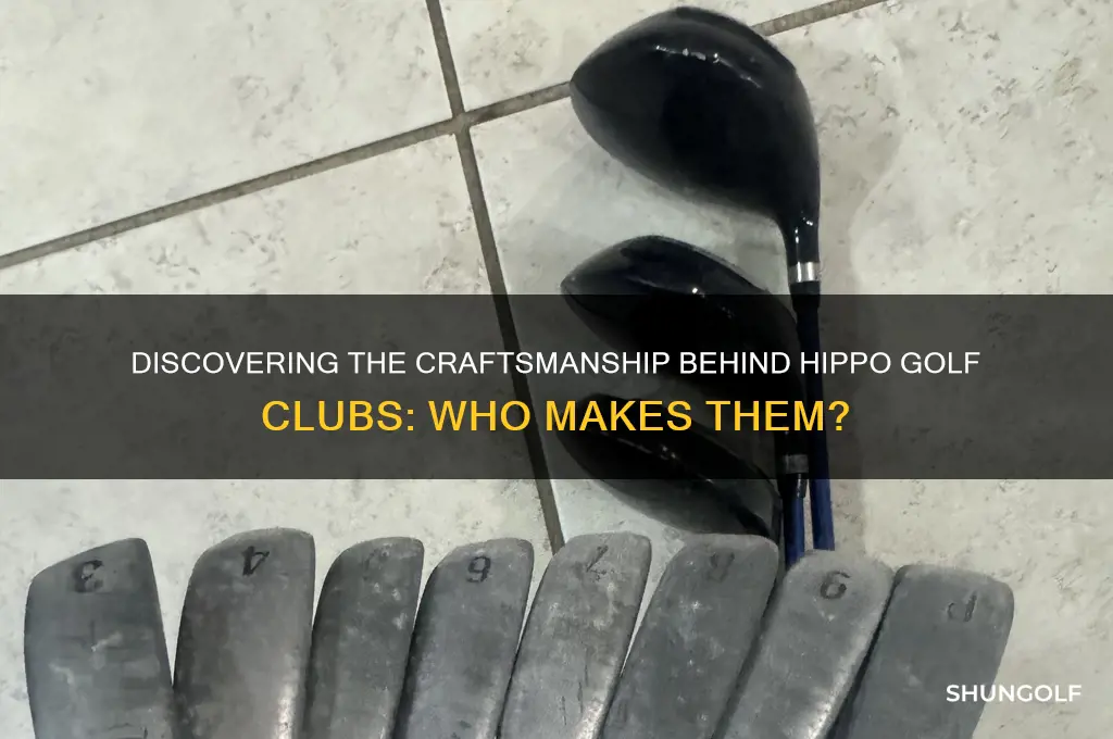 who makes hippo golf clubs