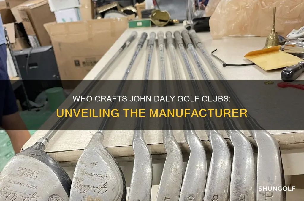 who makes john daly golf clubs