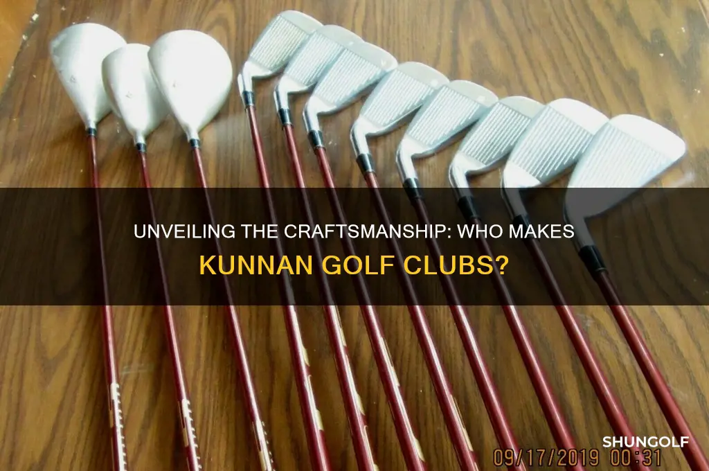 who makes kunnan golf clubs