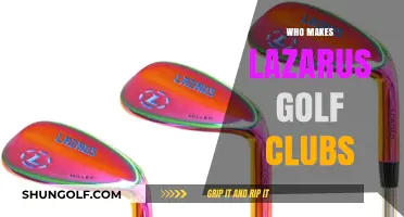 Who Crafts Lazarus Golf Clubs: Unveiling the Manufacturer Behind the Brand