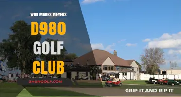 Discovering the Manufacturer Behind the Meyers D980 Golf Club