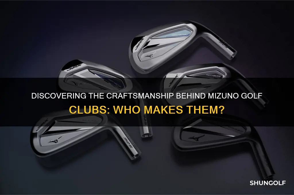who makes mizuno golf clubs