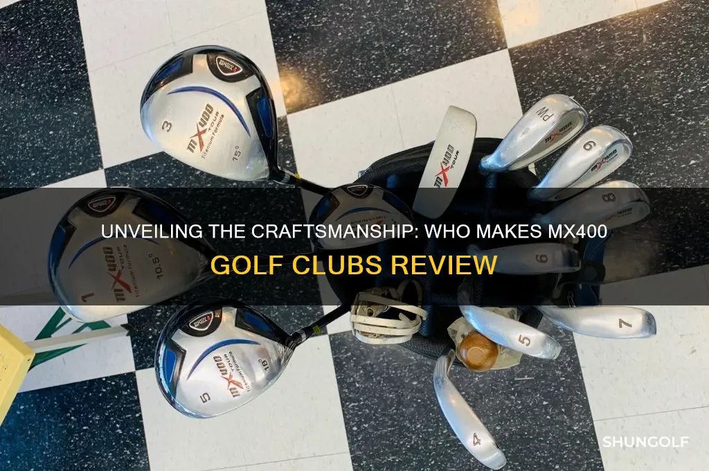 who makes mx400 golf clubs review