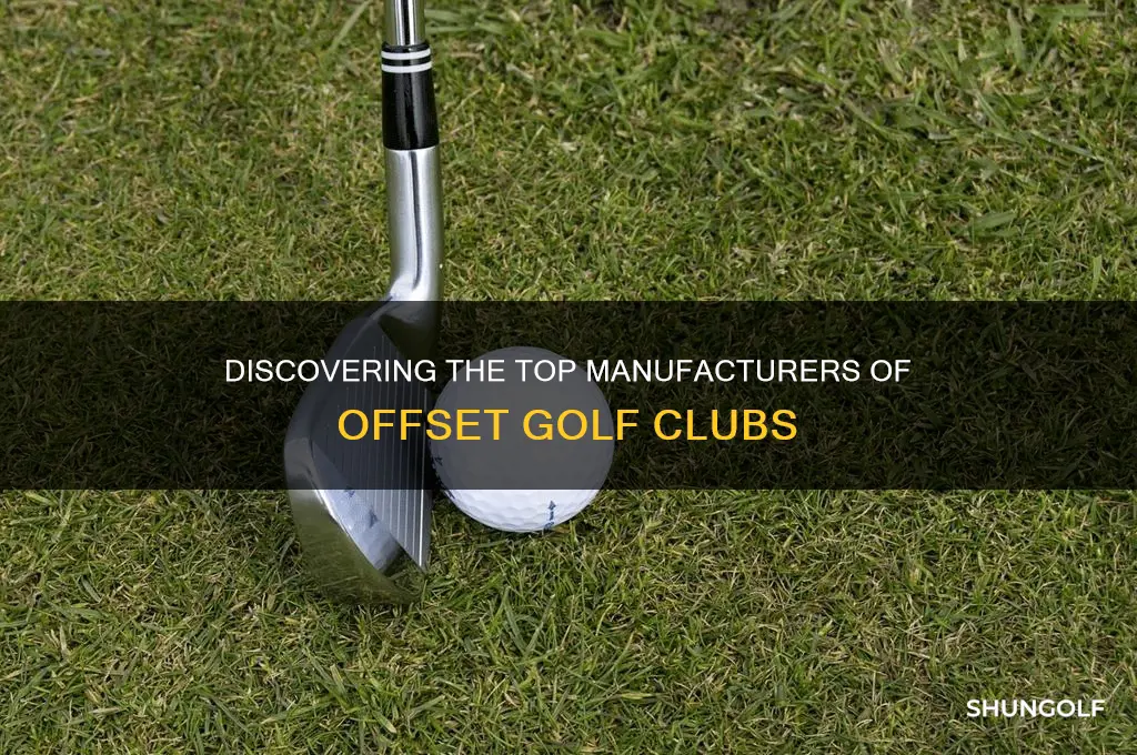 who makes offset golf clubs