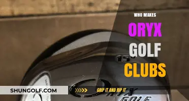 Unveiling the Craftsmanship: Who Makes Oryx Golf Clubs?