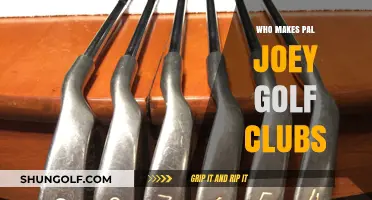 Who Crafts Pal Joey Golf Clubs? Unveiling the Manufacturer