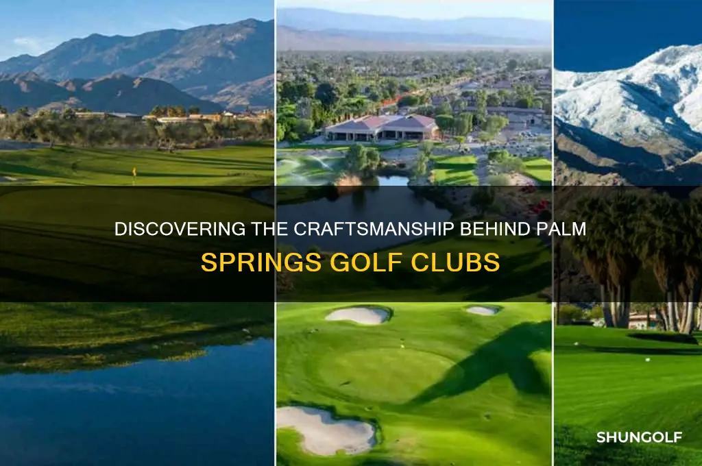 who makes palm springs golf clubs