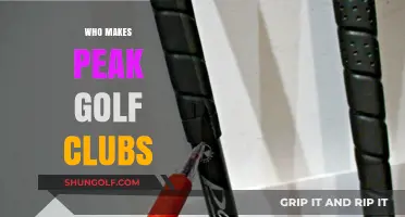 Who Crafts Peak Golf Clubs? Unveiling the Manufacturer Behind the Brand