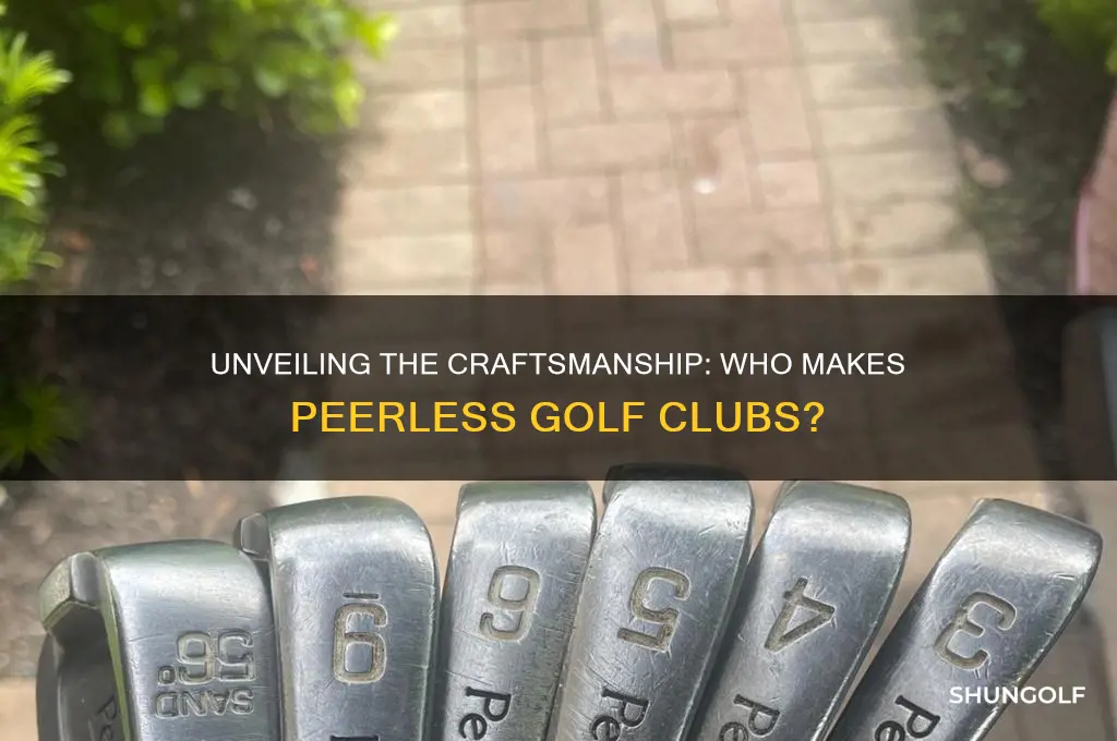 who makes peerless golf clubs