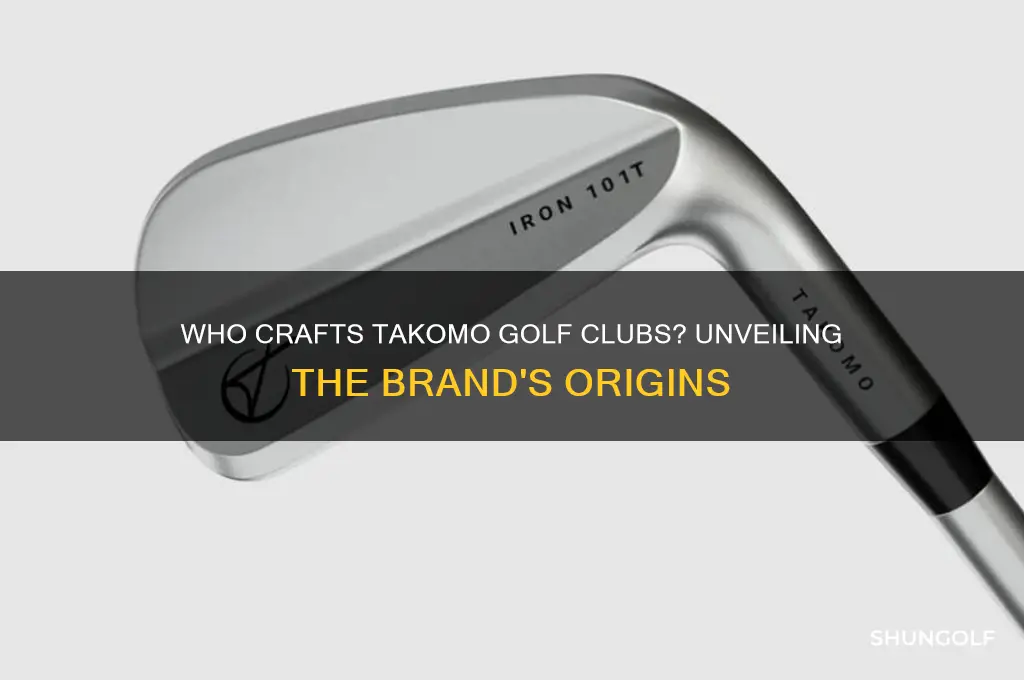 who makes takomo golf clubs