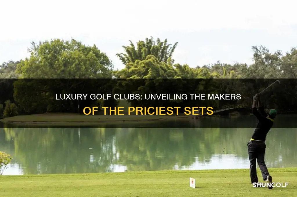 who makes the most expensive golf clubs