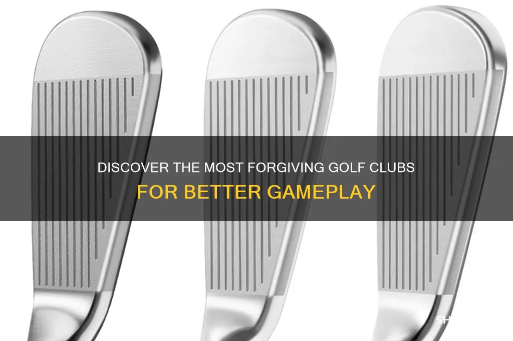 who makes the most forgiving golf clubs