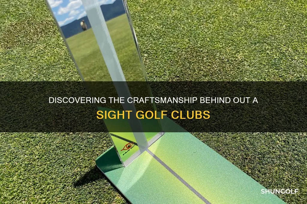 who makes the out a sight golf clubs