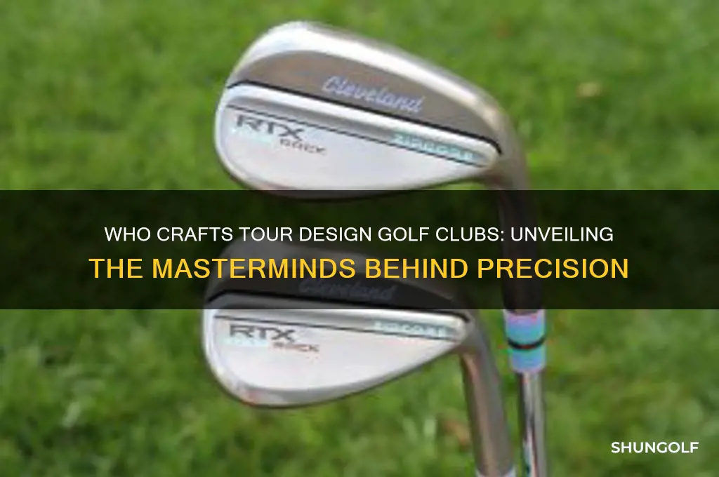 who makes tour design golf clubs