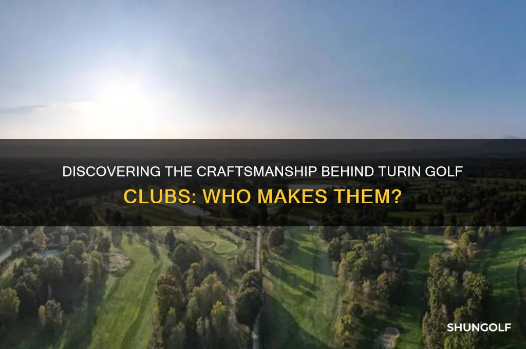who makes turin golf clubs