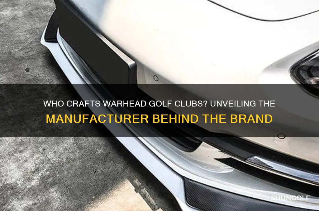 who makes war head golf clubs