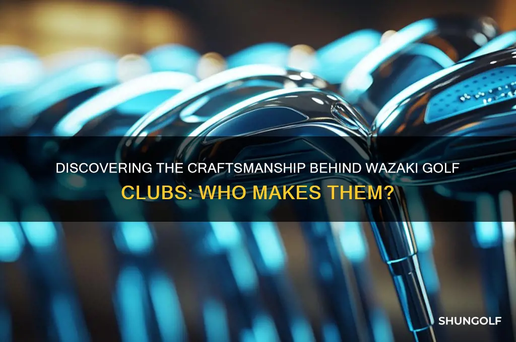 who makes wazaki golf clubs