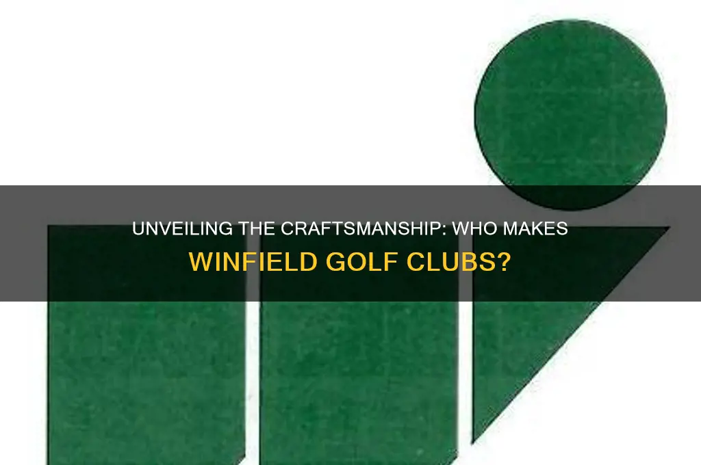 who makes winfield golf clubs