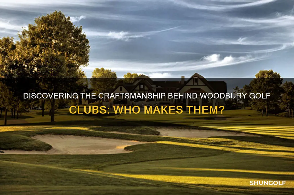 who makes woodbury golf clubs