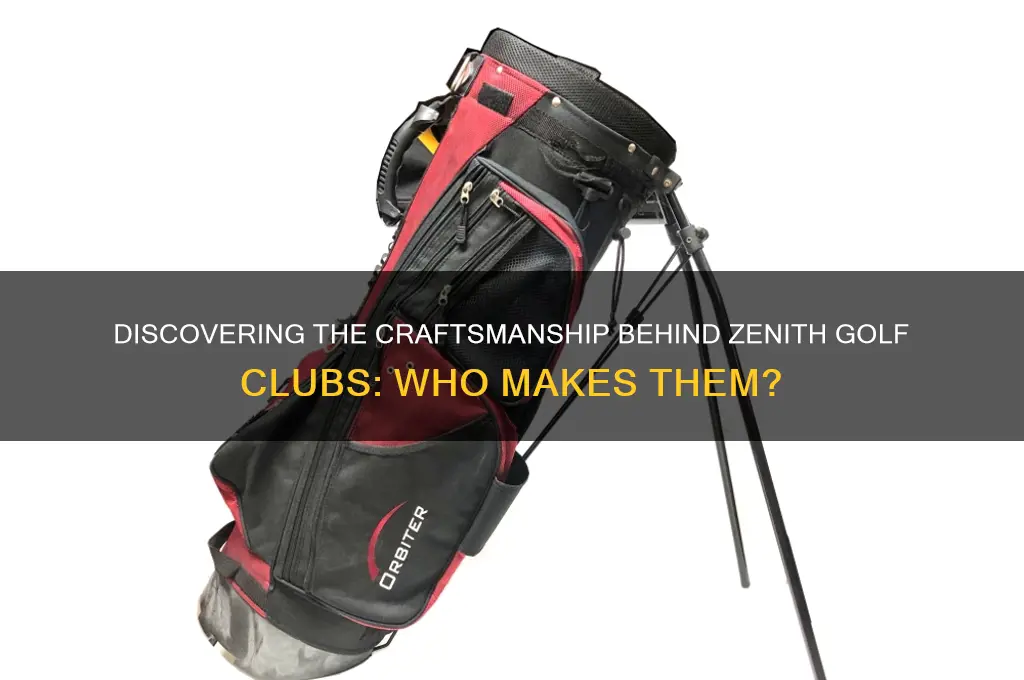 who makes zenith golf clubs