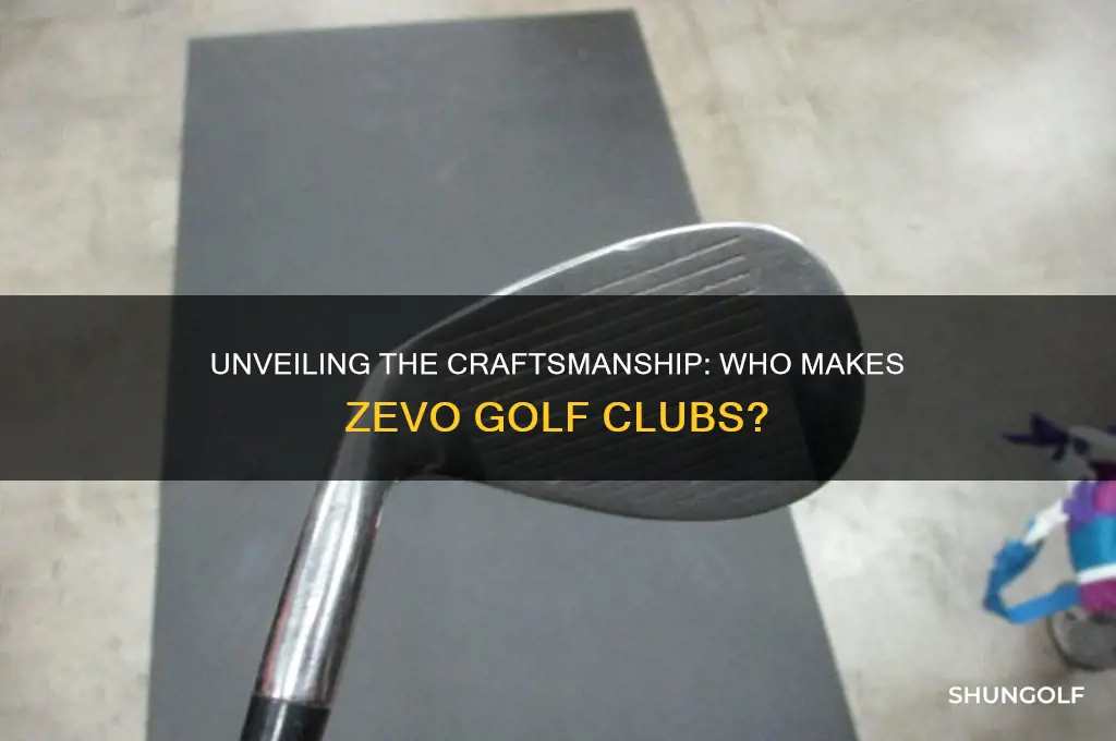 who makes zevo golf clubs