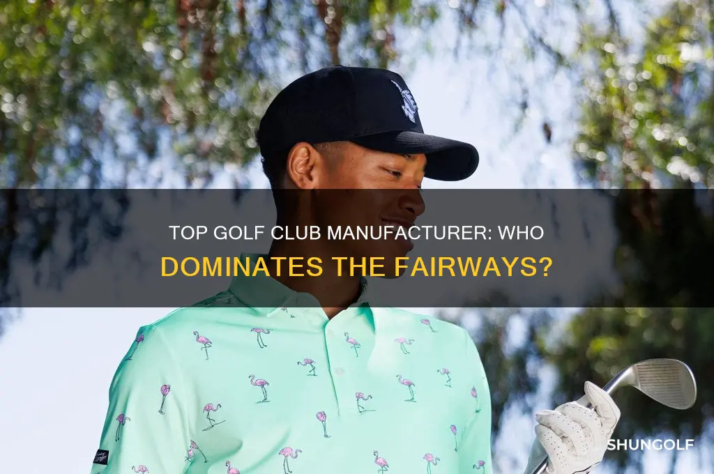 who manufactures the most popular golf club
