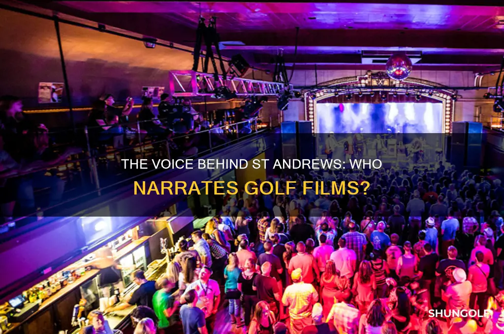 who narrates golf films st andrews