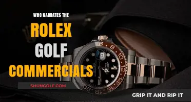 Who Voices Rolex Golf Ads? Unveiling the Narrator's Identity