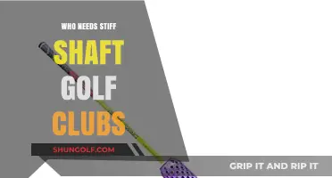 Stiff Shaft Golf Clubs: Who Benefits and Why They Matter