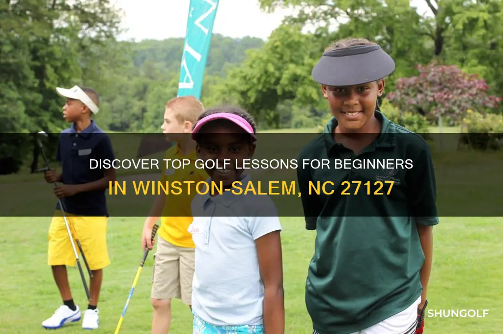 who offers beginners golf lessons in winston salem nc 27127