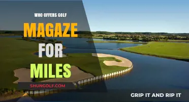 Earn Golf Magazine Subscriptions by Redeeming Your Travel Miles