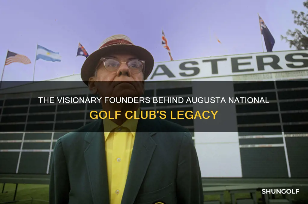 who opened the augusta national golf club