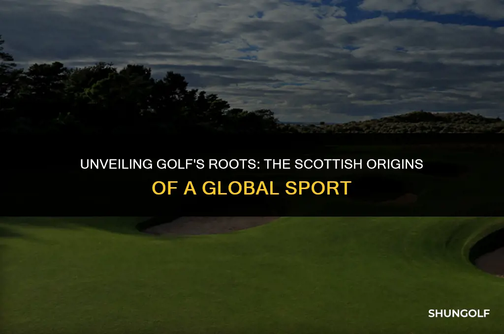 who originally played golf in scottland