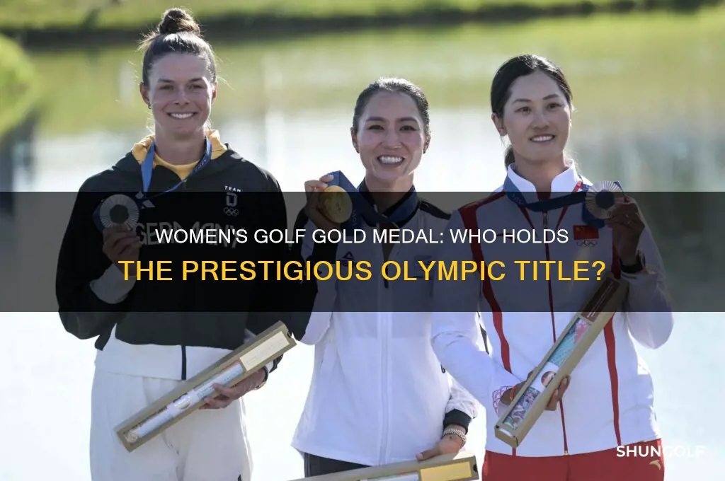 who own the gold medal for women golf