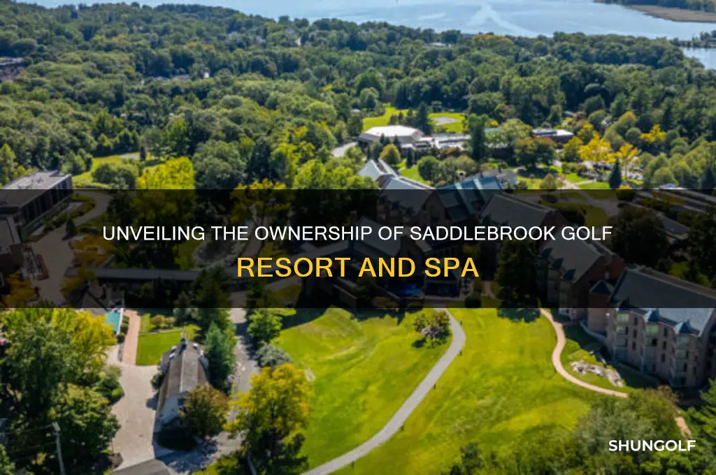 who owned saddlebrook golf resort and spa