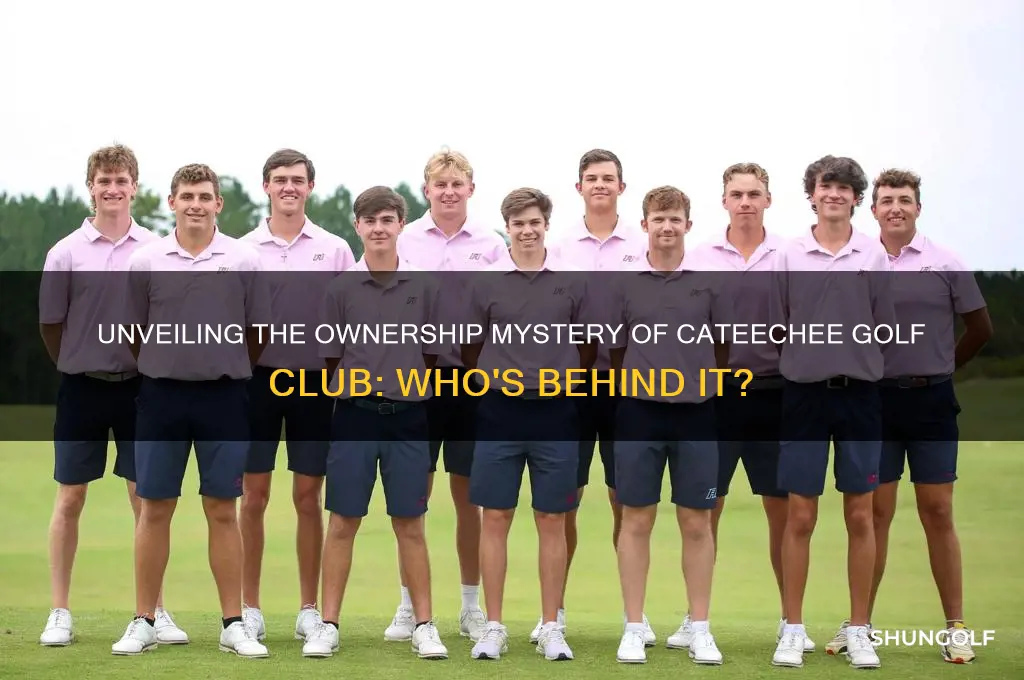 who owns cateechee golf club